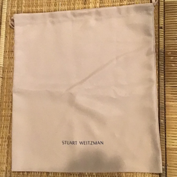 Stuart Weitzman Denim Pearl Clog New in Box 6.5B/37 - Picture 8 of 8